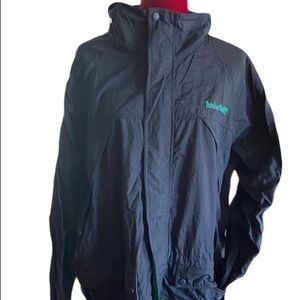 90s Timberland Mens Windbreaker Size M Green a…